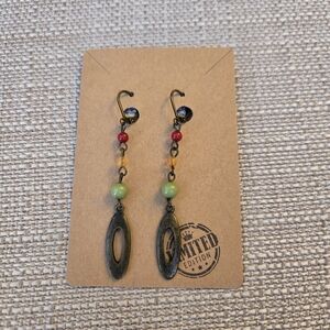 Limited Edition Multicolor Dangle Earrings
